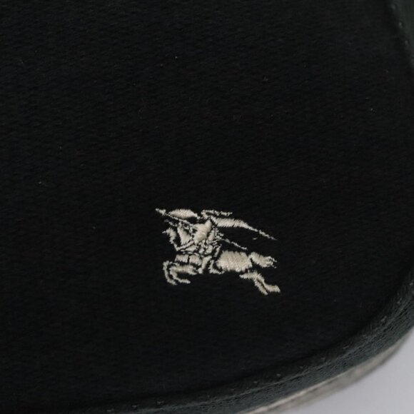 BURBERRY Tote Bag Canvas Black Auth ti2661 - Picture 10 of 15